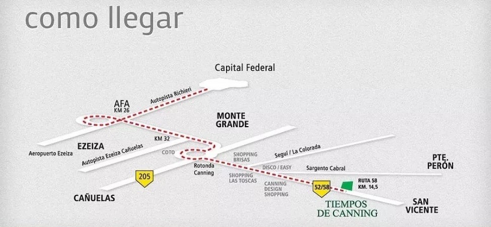 VENTA LOTE en Tiempos de Canning